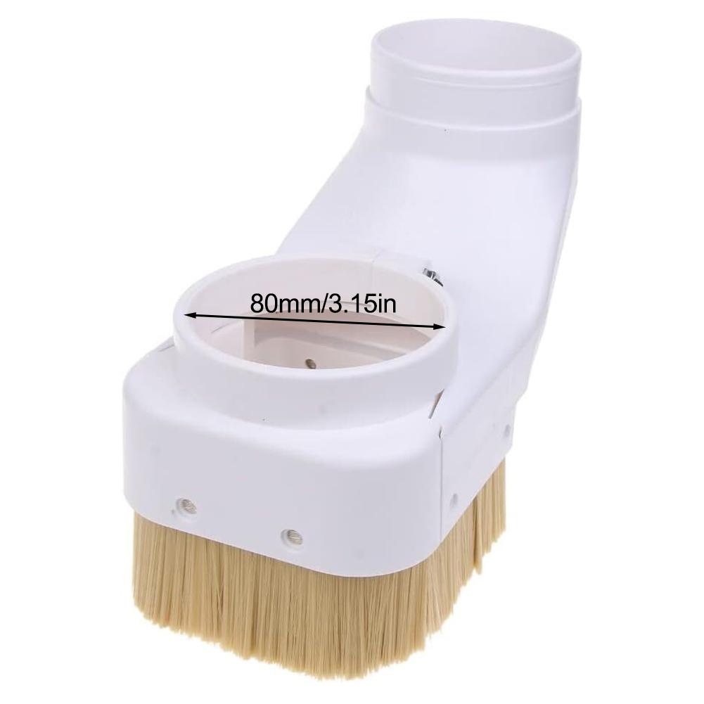 1pc 70/75/80/85/90/100 Mm Engraving Machine Vacuum Cover CNC Router Dust Cover For Woodworking Engraving Machine