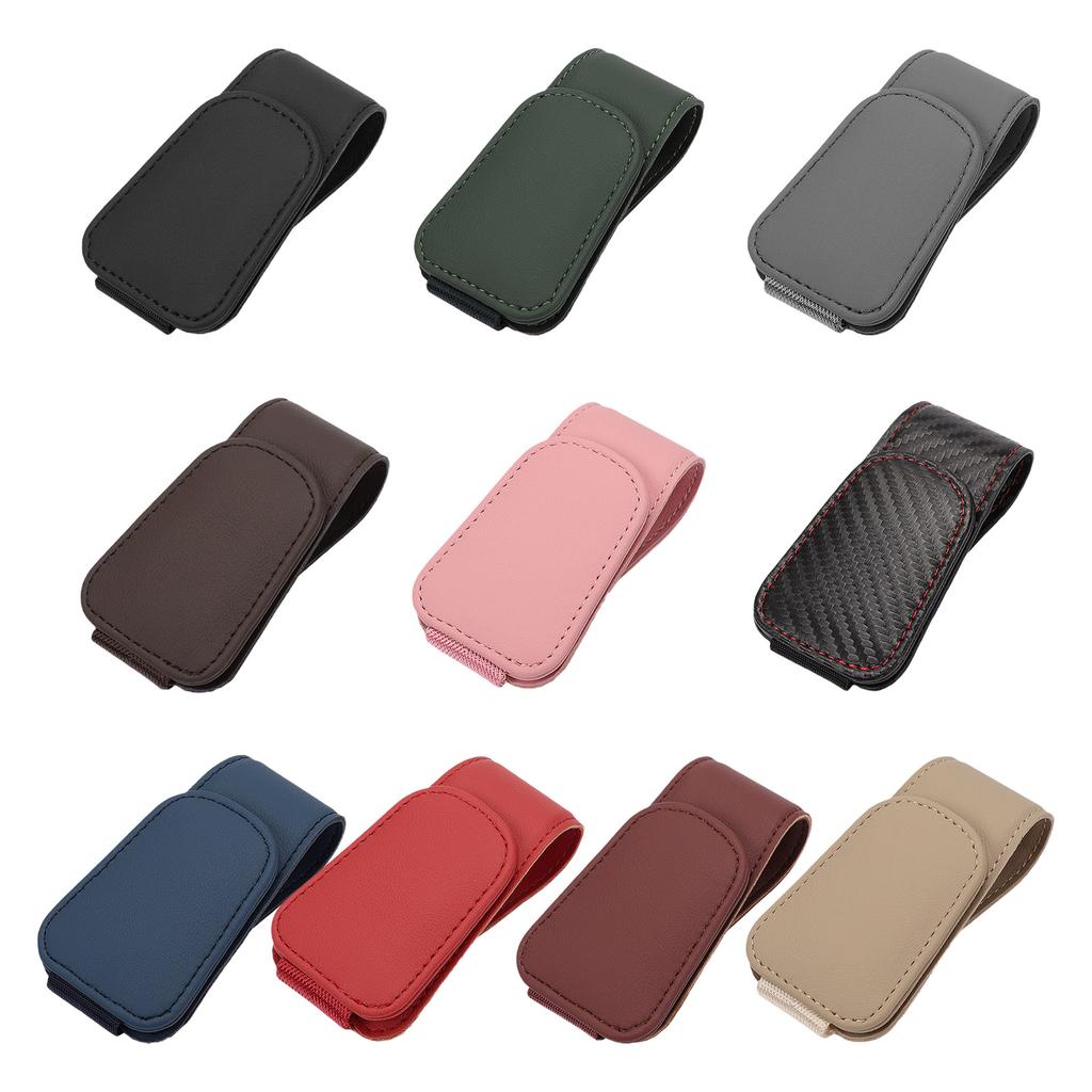 Крепление для очков на солнцезащитный козырек автомобиля Магнитные солнцезащитные очки Держатель для документов Билетов Карты Вешалка Клип Аксессуар для салона автомобиля