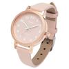 Fieldwork Women's Analog Watch with Leather Strap, Waterproof To 10 ATM, Pink, WP Cape ST302-3