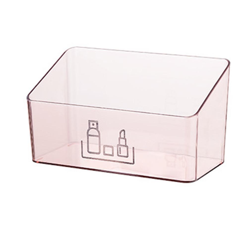 Rectangular Mirror Cabinet PS Cosmetic Makeup Organizer Jewelry Organizer Desk Storage Box Desktop