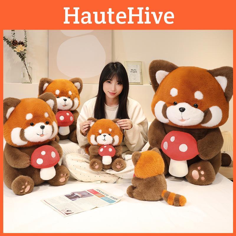 Panda Red Adorable Plush Toy Cute Girl Children Sleep Companion Gift Birthday