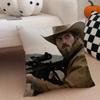 LLee Dutton Cushion Cover Linen Pillow Case Soft Breathable Protective Couch Room Decoration
