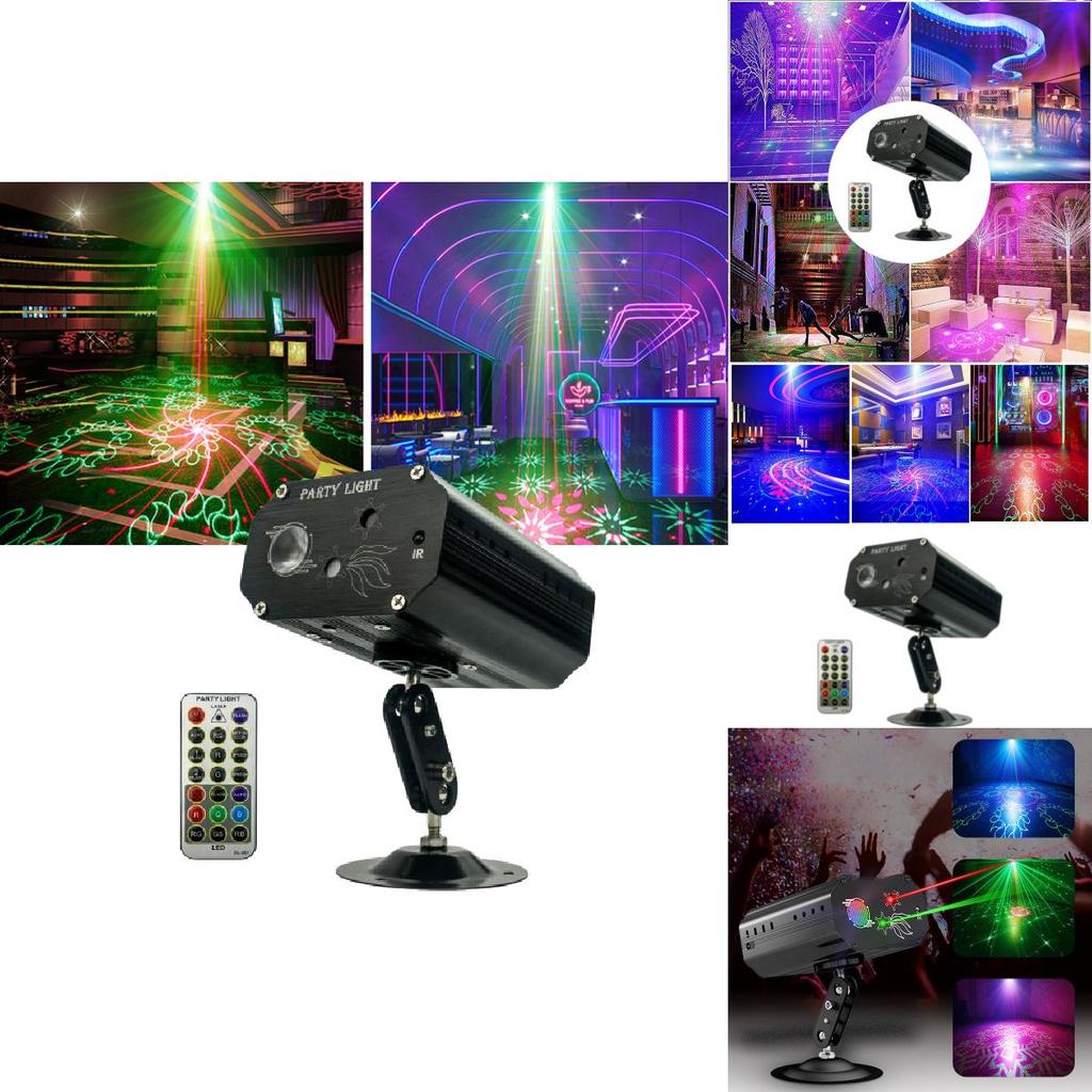 Мини-лазерный свет для KTV и вечеринок со звуковым управлением для помещений