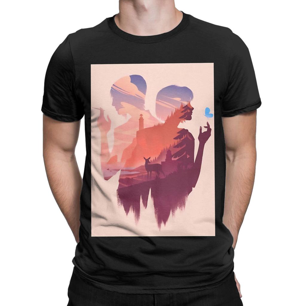 Life is strange red Funny 100% Cotton T-Shirt Life Is Strange Tees Tops For Men