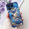 Для Tecno Spark 30 KL6 Чехол Spark 30 Pro KL7 Обложка Модный Цветок Мягкий Черный Силиконовый Чехол для Телефона Для Tecno Spark30 Pro 2024 Чехол