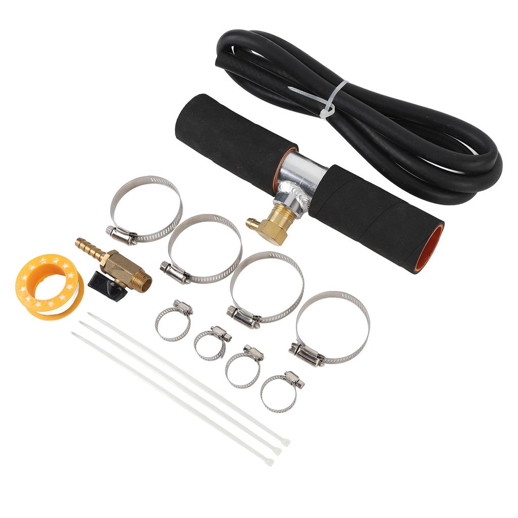 17PCS Fuel Tank Auxiliary Install Kit 11025 Metal 1 12in Fuel Installation Kit for 38in Female