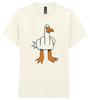 Middle Finger Seagull T-Shirt Rude Funny Joke Gift Unisex Mens Womens Party