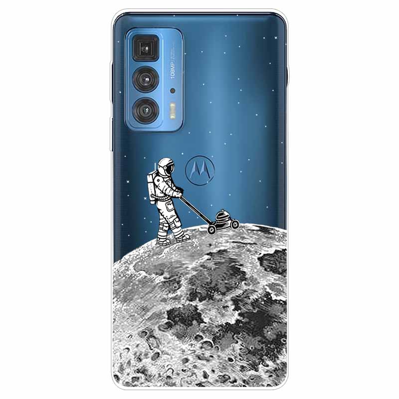 Для Motorola Moto Edge 20 Pro Lite 5G Чехол Силиконовый Мягкий Прозрачный Чехол для Moto Edge20 Fusion Pro Чехол для Телефона Прозрачный ТПУ Чехол