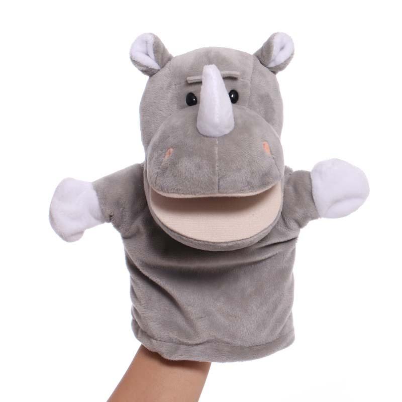 Soft And Cuddly Animal Hand Puppet Doll Perfect For Role-playing And Storytelling 25cm Height