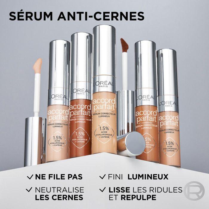 L'Oréal Paris Sérum Anti-Cernes Accord Parfait 7N 11ml