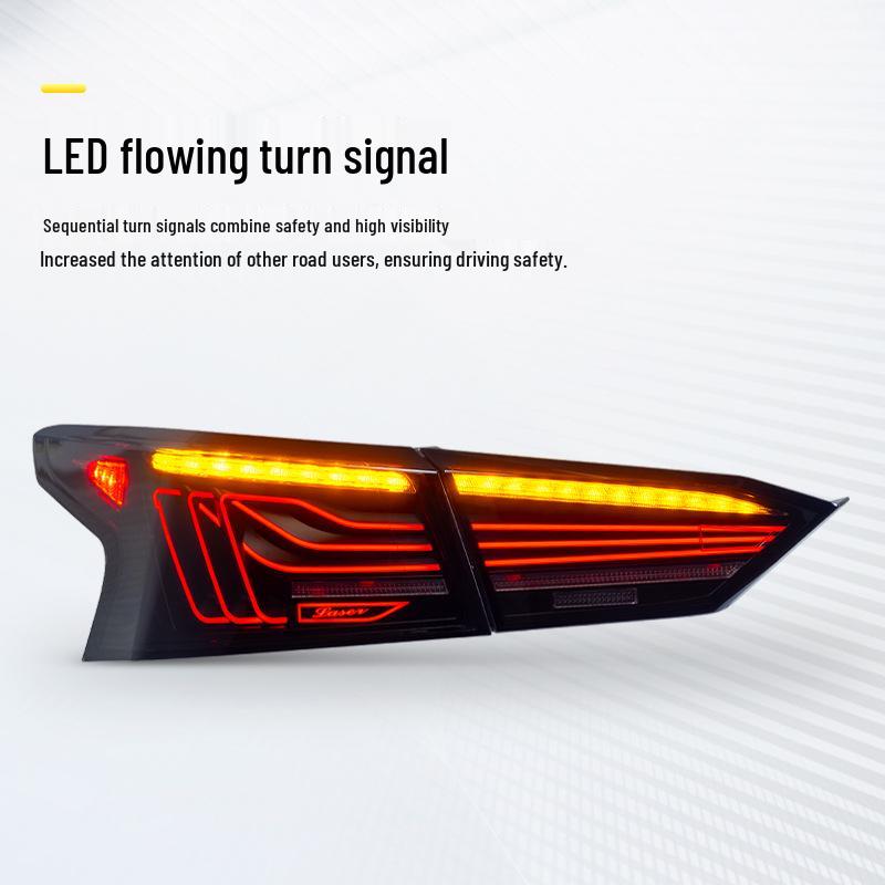 Задний фонарь Altima 19-25 RGB с динамической подсветкой: Дневные ходовые огни и указатели поворота