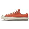 Chuck 70 Venetian Rust Comfortable and Lightweight Low-Top Canvas Shoes Unisex Orange