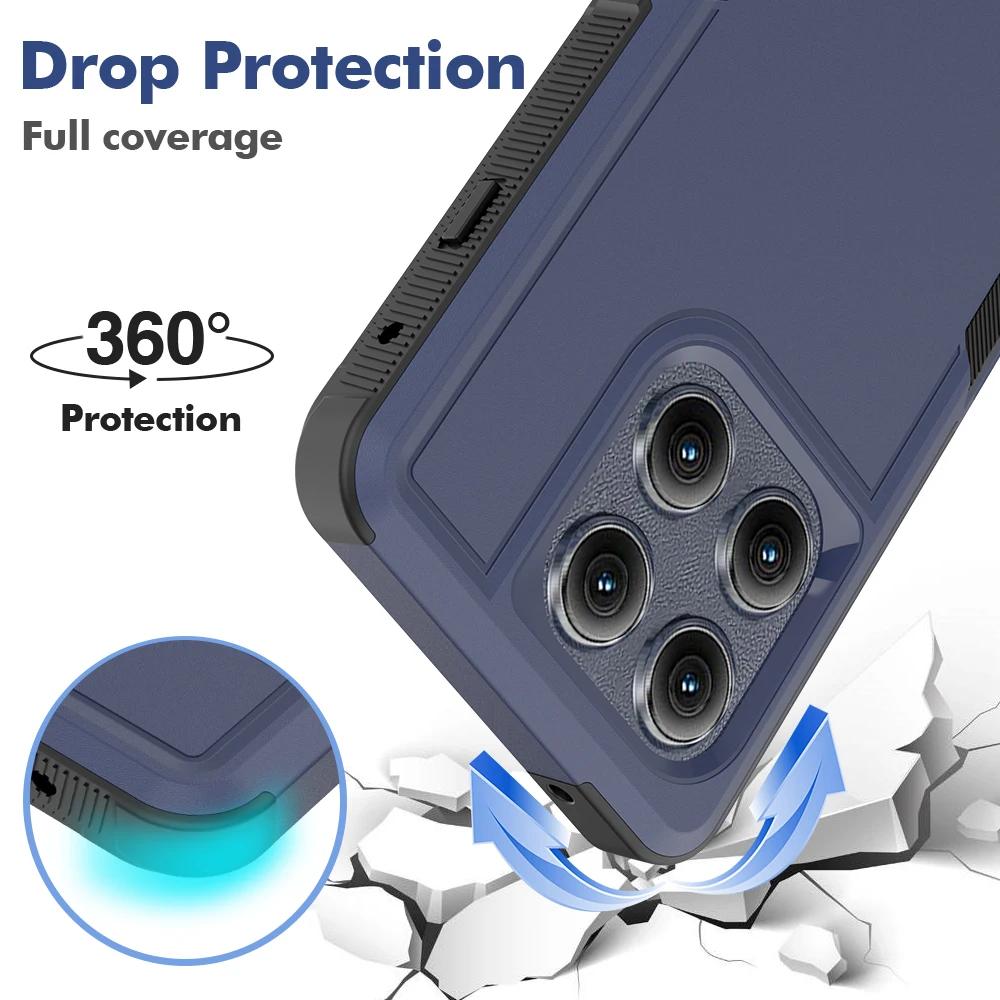 New Armor Shockproof hard Case For Motorola G Stylus 5G GPower 5G GPlay G5G For Moto Edge Protective Cover