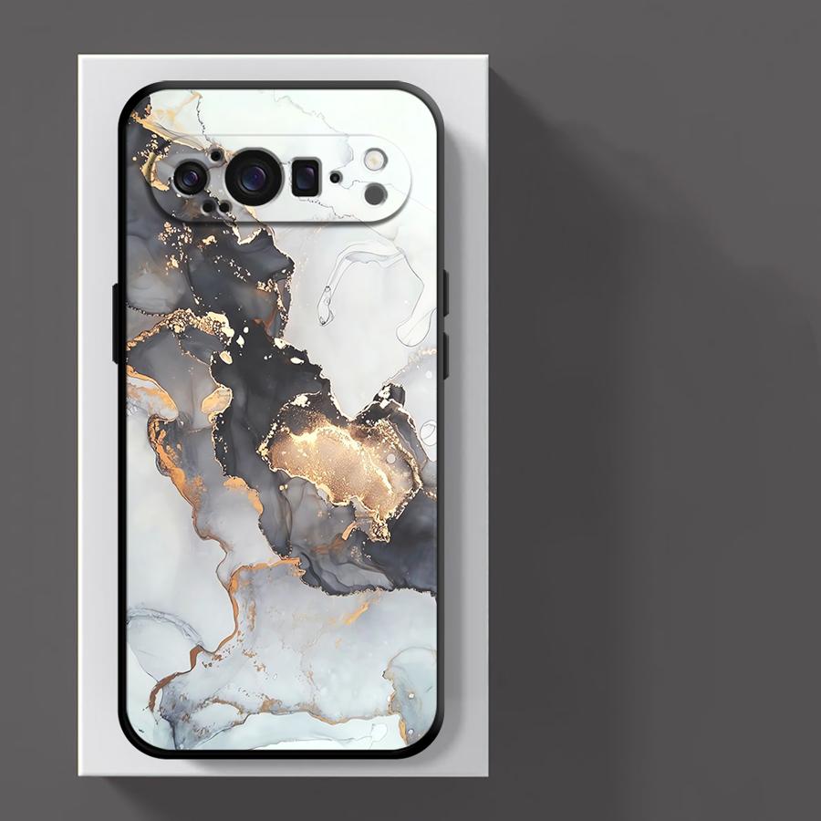 Чехол для Google Pixel 10A 6a 6 7 8 Pro 10 9 Pro XL 8a 7a 9a Funda Чехол для телефона Цветной Мрамор