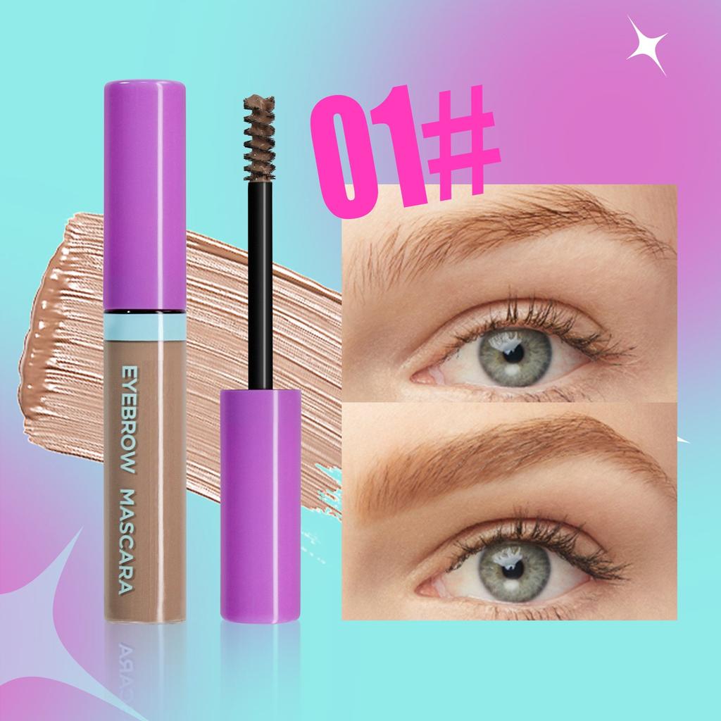 4-цветный карандаш для бровей Eyebrow Wild Eyebrow, водостойкий и не легко поддающийся трехмерному нанесению, натуральный жидкий карандаш для бровей 5 мл