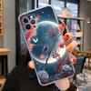 Роскошный чехол Луна для iPhone 14 11 12 13 Mini Pro XS Max Чехол 6 7 8 Plus X XR SE 2020 Funda Shell