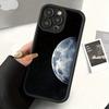 Чехол для телефона с рисунком луны, подходит для iPhone 17 16 15 14 13 12 11 Pro/Max/Plus, противоударный и защищающий от падений