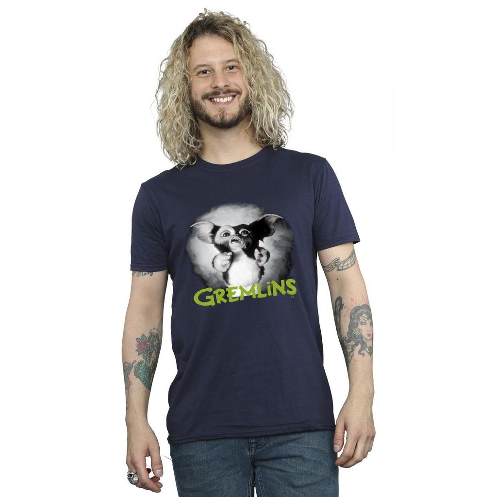 Gremlins Mens Scared Green T-Shirt