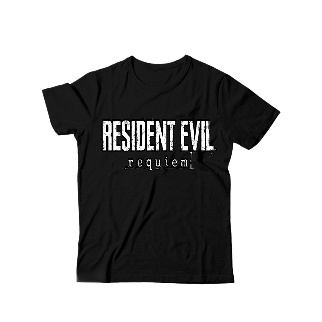 Resident Evil 9 Requiem Графическая футболка Мужская и Женская Чистый Хлопок Летняя Одежда в Стиле Харадзюку Повседневная и Модная Футболка с Коротким Рукавом...