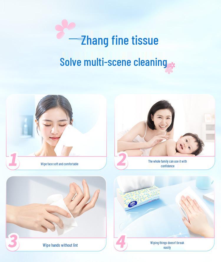 Vinda трехслойная туалетная бумага для лица без отдушки: 8 пачек по 100 листов, тонкие и прочные.