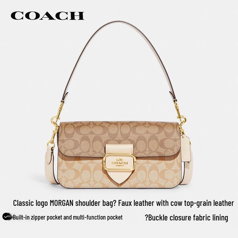 Сумка через плечо с клапаном COACH Morgan