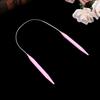 12x Plastic Circular Knitting Needle Crochet Set Craft Multicolor Tube 40cm 80cm