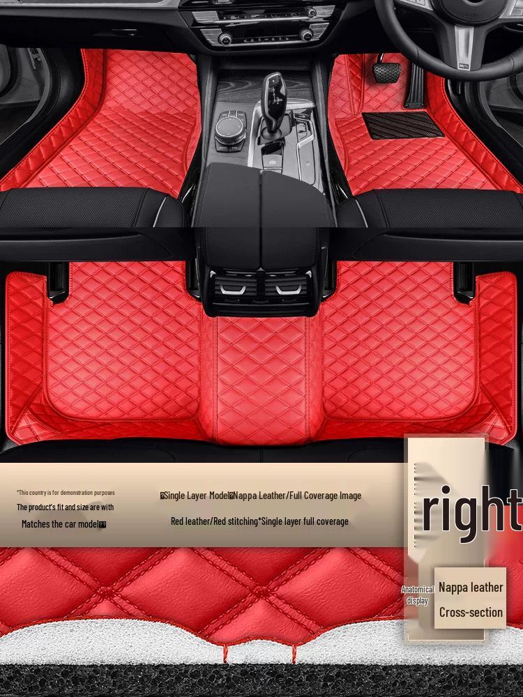 Коврики в салон Mini Cooper F55 с правым рулем (Сингапур)