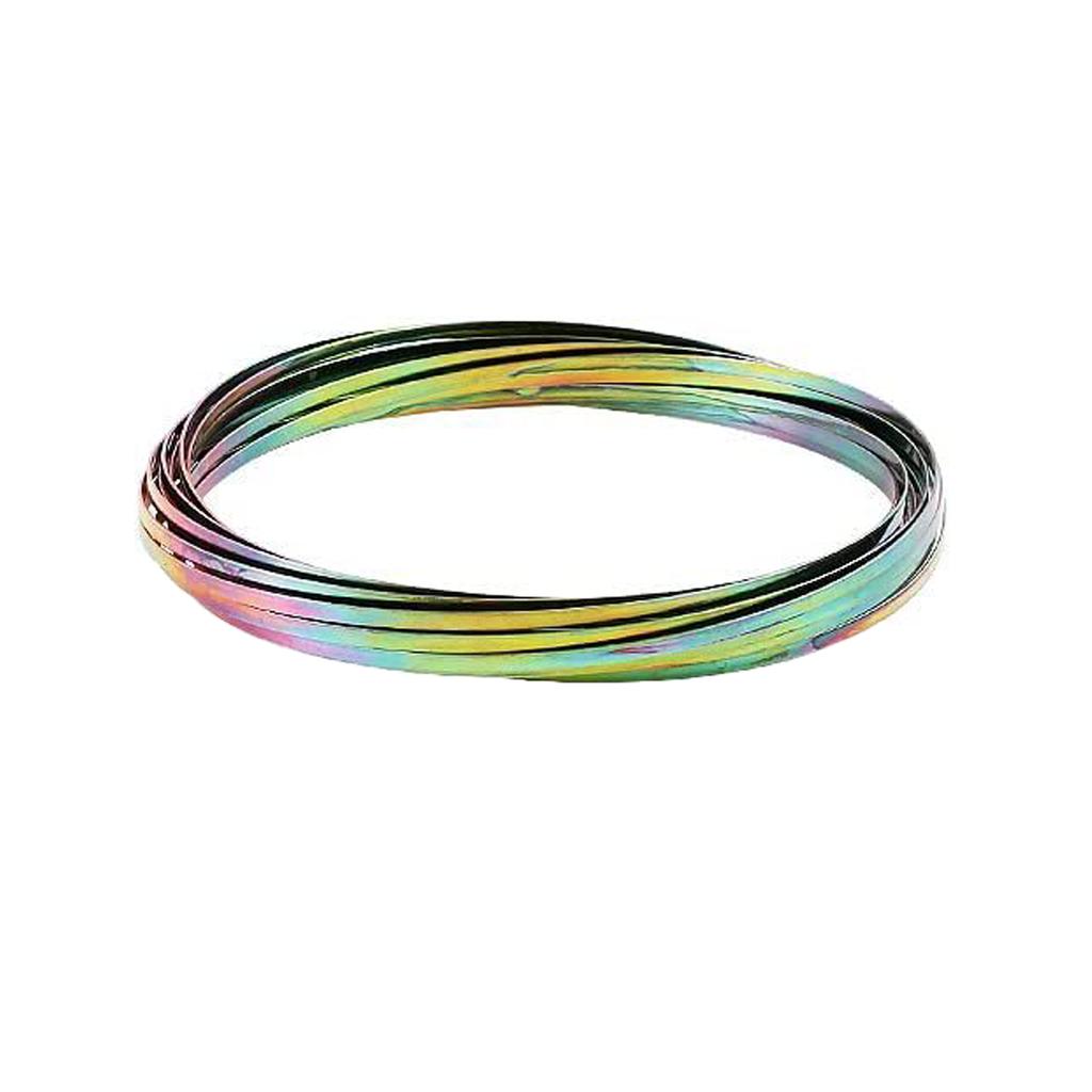 Fluid Stainless Steel Magic Bracelet, Arm Sliding Iron Ring Metal Adult Toy, Can Be Shared with Friends for Late Maturing