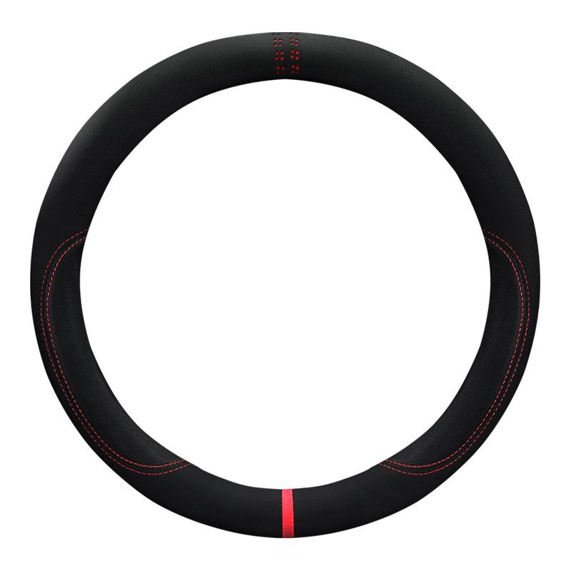 Universal Non-Slip Sweat-Absorbing Breathable Steering Wheel Cover for All Seasons, Men & Women