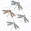Light Luxury Retro Alloy Rhinestone Dragonfly Brooch Exquisite And Versatile Women'S Suit Cardigan Corsage Jewelry Pin