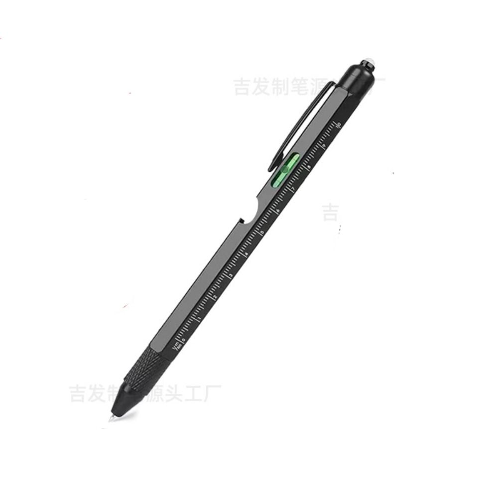 Ruler Multi-Function Pen 8 in 1 Ballpoint Pen Gadget New Multitool Pen