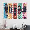 Cartoon Anime Theme Tapestry Room decoration Home Decoration Tapestry Decor Accessories Cute Room Decor