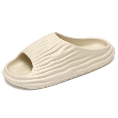 Мужские и женские пляжные тапочки, повседневная мода, удобные пляжные сандалии, шлепанцы, нескользящие, для ванной, обувь для пар