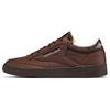Club C 85 Vintage Brush Brown Unisex Sneakers Dark-Brown Chalk FZ6004