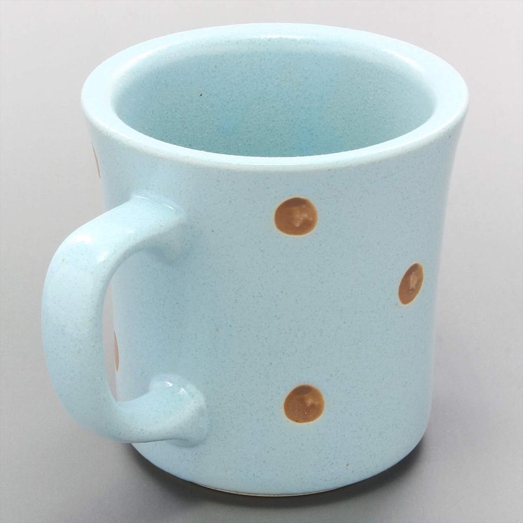 Кружка Ichikyu светло-голубая 9,2 см кружка Mino Ware в горошек небесно-голубая