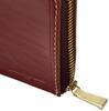 Длинный кошелек с круглой молнией TK Surface Accessory Bordeaux [Takeokikuchi] для мужчин