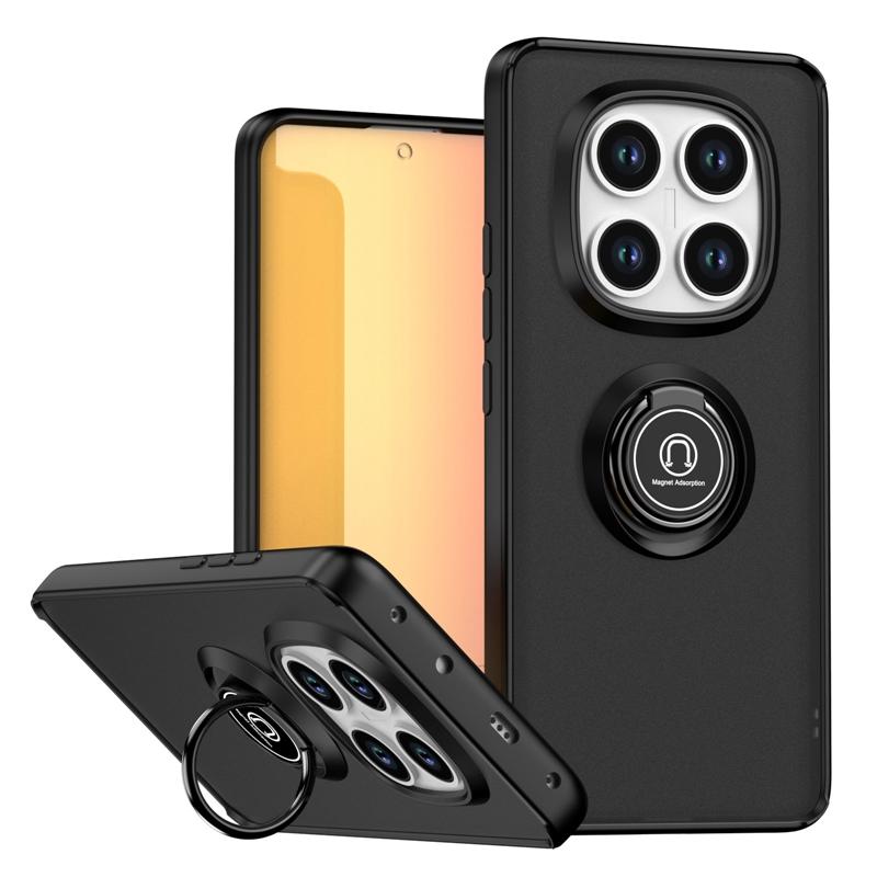 Бронированный матовый чехол для Xiaomi 15 Ultra Redmi Note 14 Pro 5G 14C Чехол с автомобильным магнитным держателем-кольцом для Redmi Note 14 Pro Plus Funda