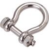 TRUSCO Stainless Steel Otafuku 1 Bolt-Mounting Shackle, Piece, TOBS-8