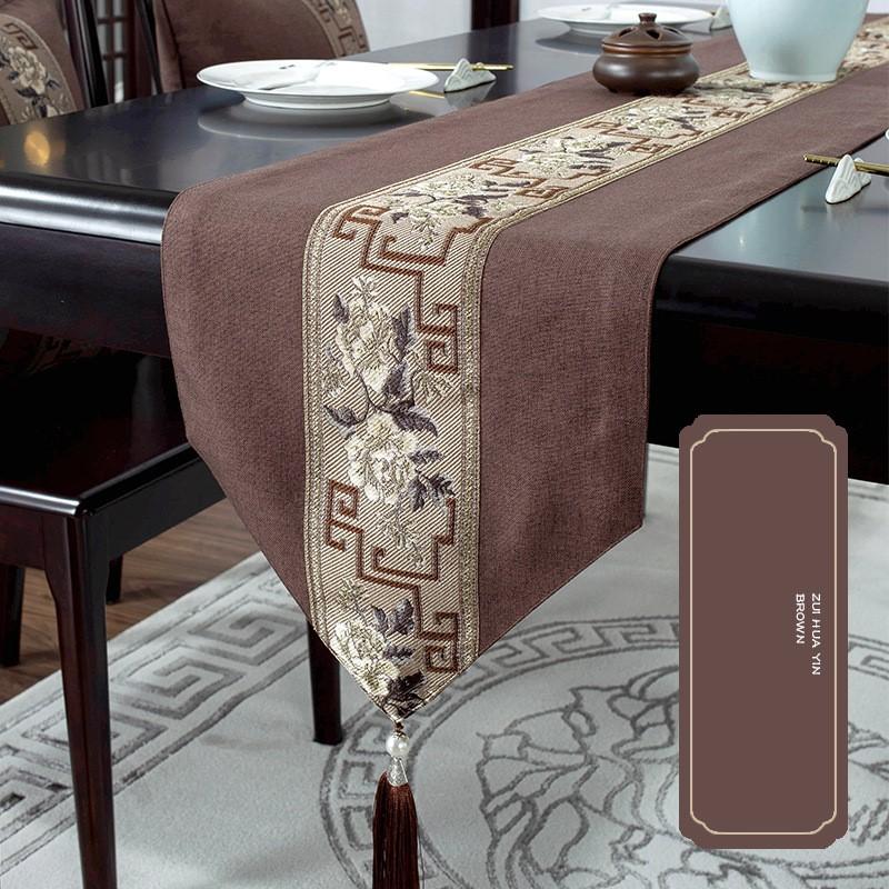 Высокое качество, настольный флаг с цветами, чайная художественная скатерть, длинный коврик для стола, хит продаж, новый флаг для кровати в китайском стиле