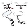 Handlebar Bike Mirror Bicycles Cycling Rear View Mirrors 360 Degree Adjustable Rotatable Handlebar Mounted Bike Mirror