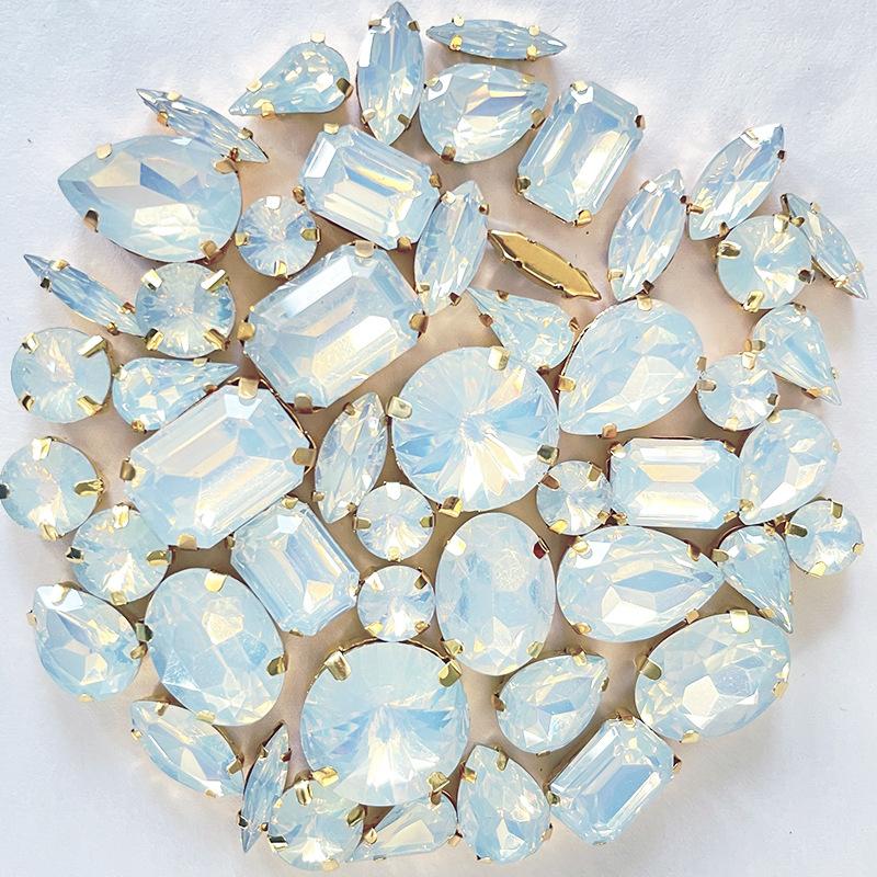 Дерево Липопротеин Мокко Ручная швейная дрель Смешанная форма Сверло-коготь с отверстиями DIY Аксессуары для одежды Ювелирные изделия Аксессуары Стразы Пришиваем бусины