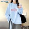 Женская толстовка с круглым вырезом и принтом JEANSWEST