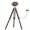 Design 2x Spotlight Focus Floor Lamp Tripod (Brown Color)