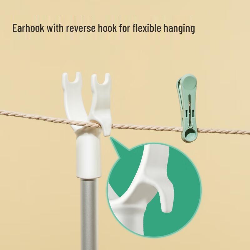 Телескопическая алюминиевая штанга для сушки одежды Meiliya