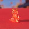 Cartoon Transparent Resin Dragon Ornaments Chinese Zodiac Auspicious Dragons  Chinese New Year