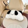 Cute Plush Car Seat Headrest Neck Pillow Car Seat Cartoon Creative Lumbar Support Pillow Comfortable Waist Pillow Car Decoration