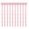 Silicone Cable Ties Reusable Bear Shaped Bag Sealing Zip Tie Multi-Purpose Twist Tie for Food Storage Wire Management