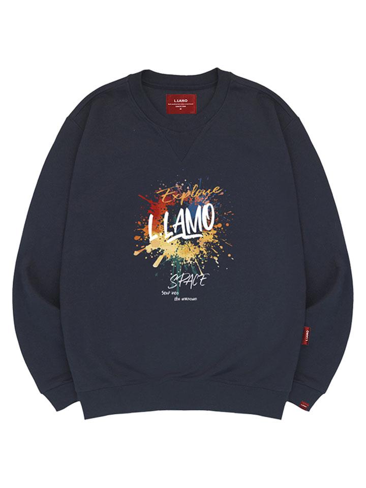 Толстовка Ellamo Explode Унисекс Большой Размер S~4XL (Тип B)
