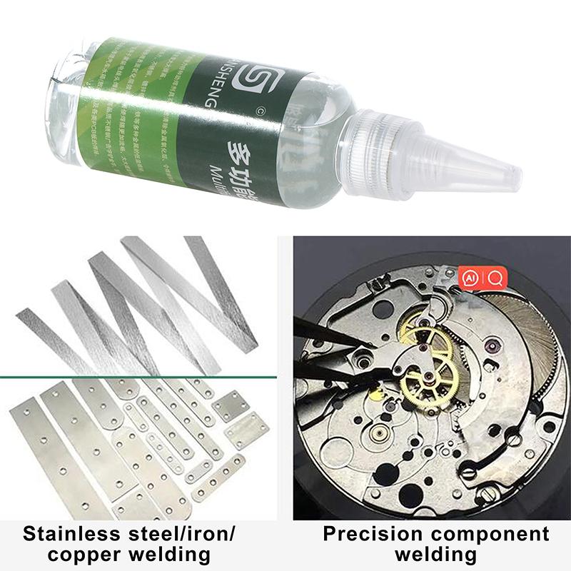 Принадлежности для самостоятельной пайки 60G Жидкий припой Вода для нержавеющей стали Оцинкованный лист/медь/железо/сварка аккумуляторов
