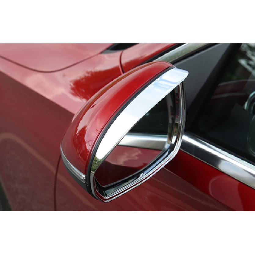 Хромированная ABS Накладка на козырек зеркала заднего вида 2 шт. Для Mercedes-Benz C-Class -